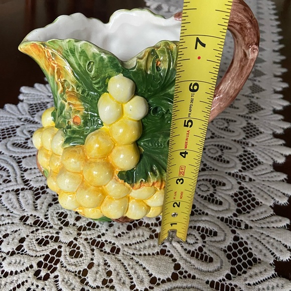 Authentic Handmade Italian Pitcher - Picture 2 of 3